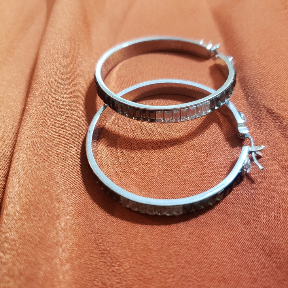 Henri Bendel Hoop Earrings